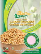 Gold Top Organics Whole Golden Flax Seed - 454g