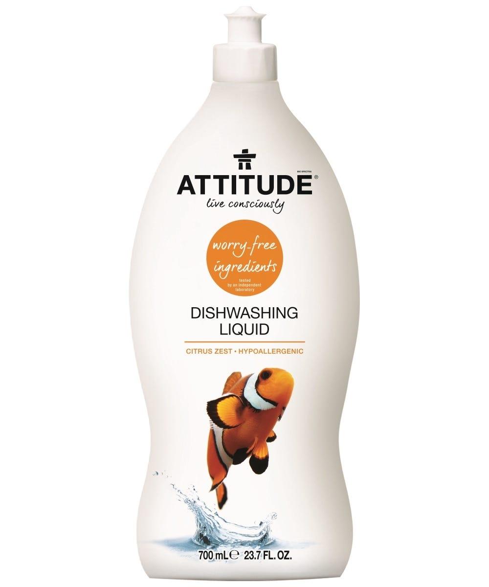 Attitude Dishwashing Liquid Citrus Zest 700ml