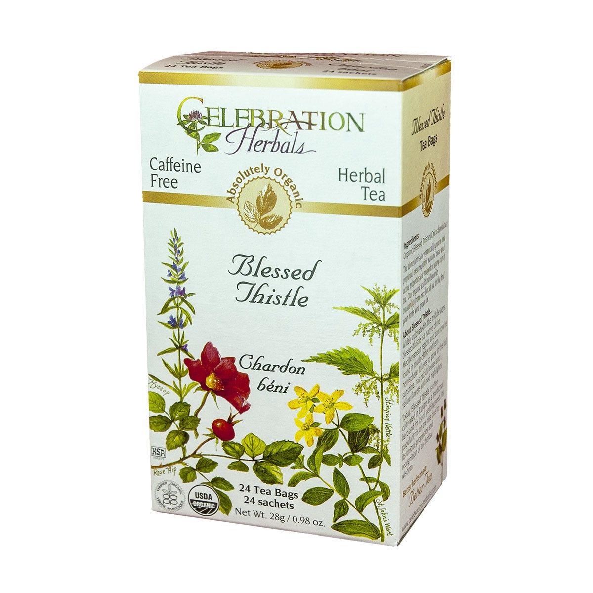Celebration Herbals Organic Blessed Thistle Tea 24 bags
