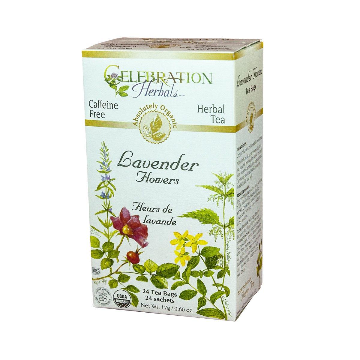 Celebration Org Lavender Flowers Tea 24 bags