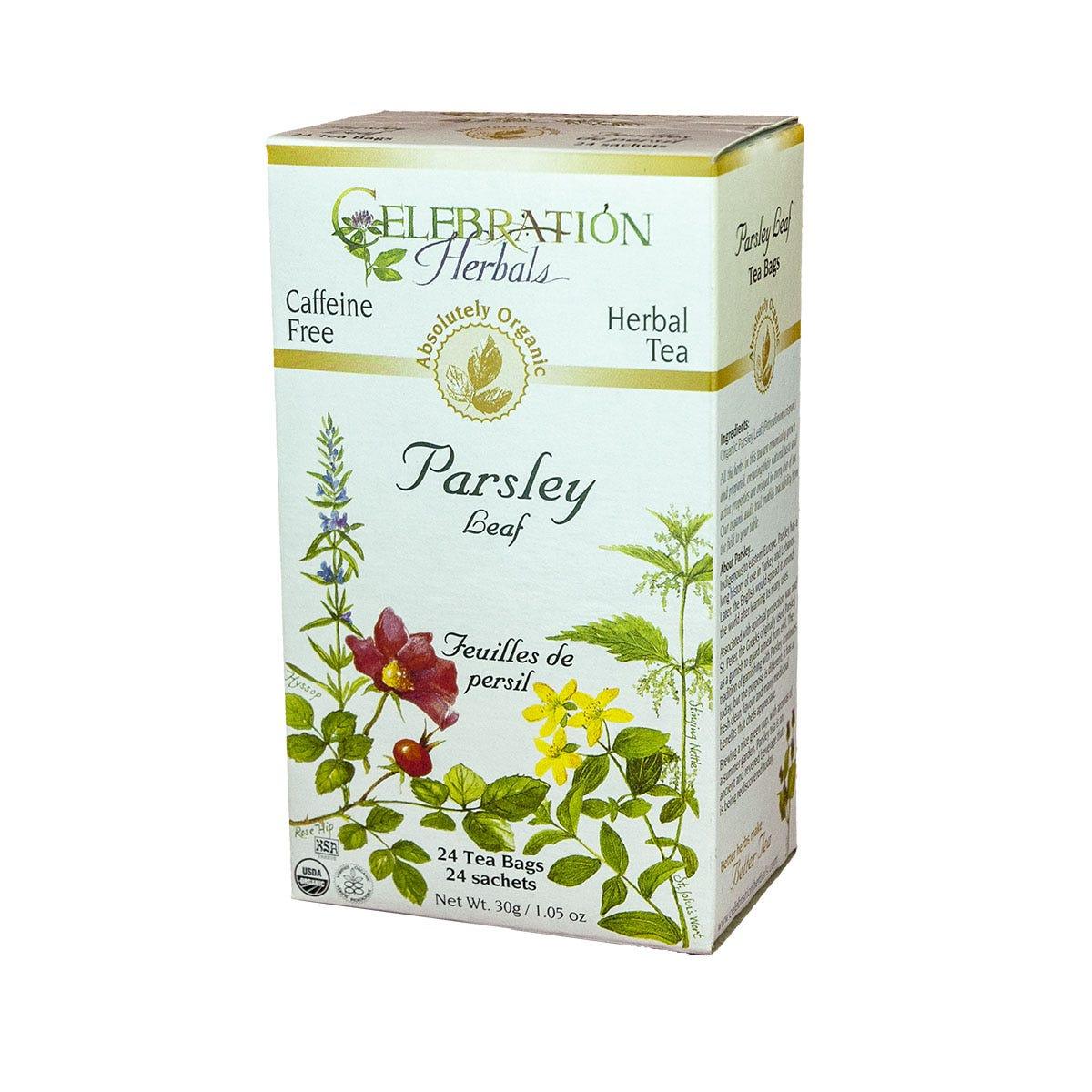 Celebration Herbals Organic Parsley Leaf Tea 24 bags