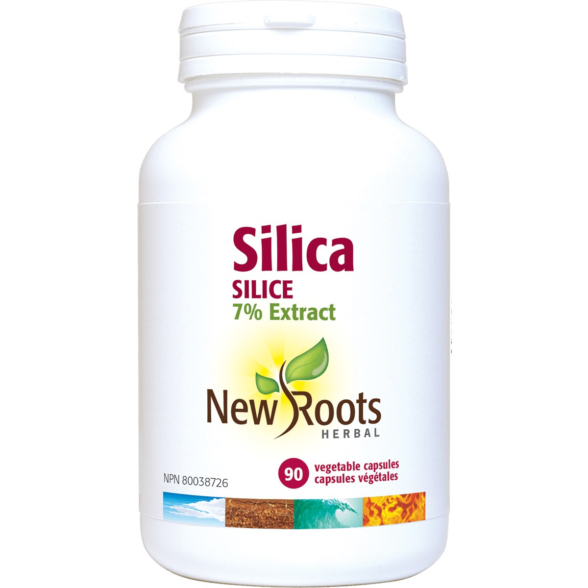 New Roots Silica 600 Mg 7% (Horsetail) 90C