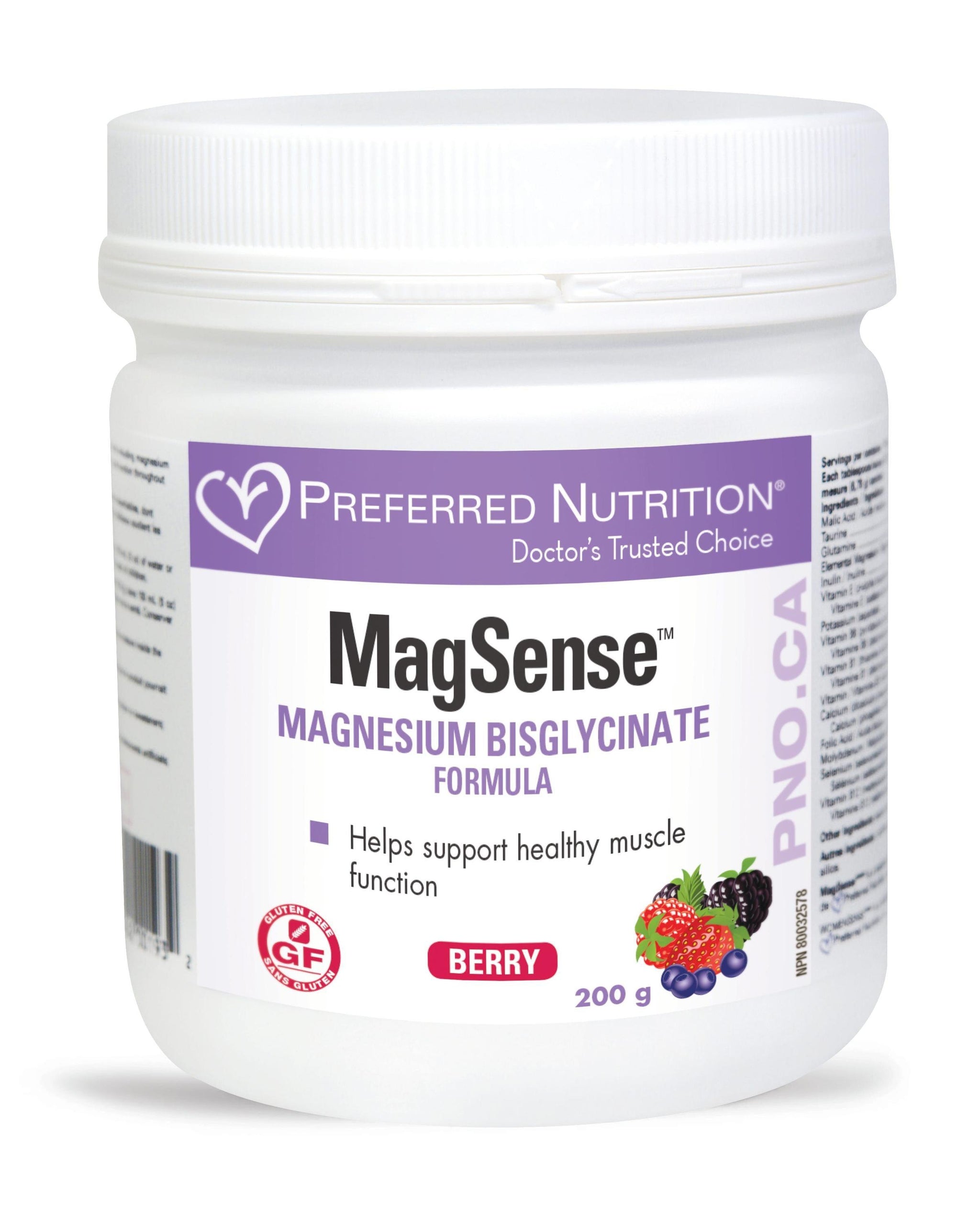Preferred Nutrition Berry Magsense (Magnesium) - 200g