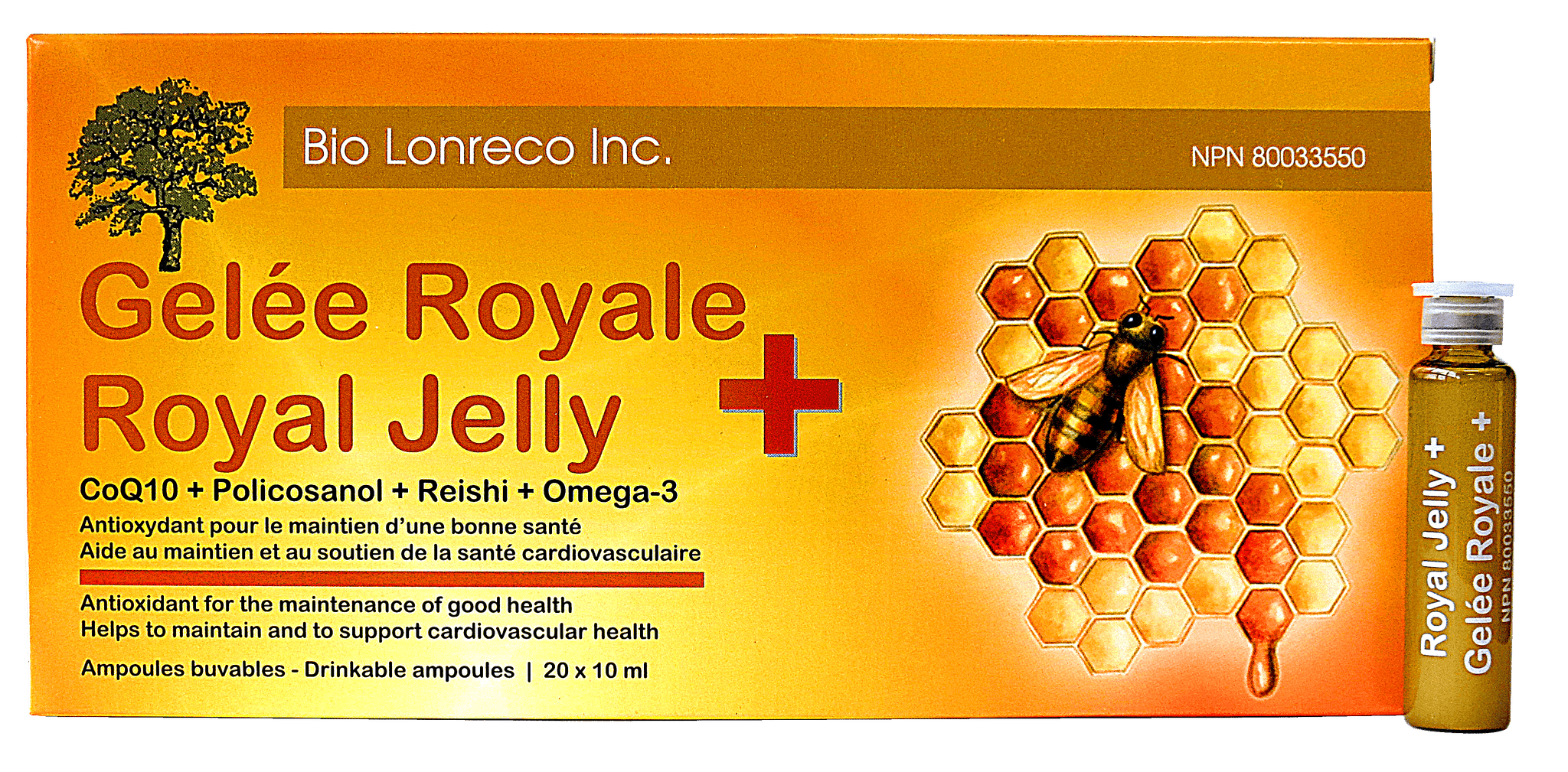Bio Lorenco Royal Jelly + 20x 10 ml
