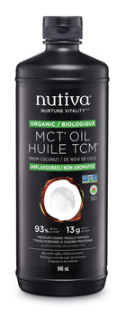 Nutiva Organic Liquid MCT Coconut Oil 946ml