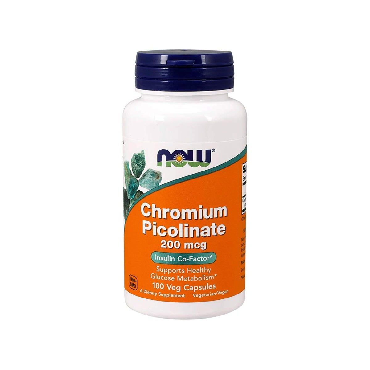 Now Chromium Picolinate 200mg 100c