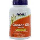 Now Castor Oil (Natural Laxative) - 120 Softgels