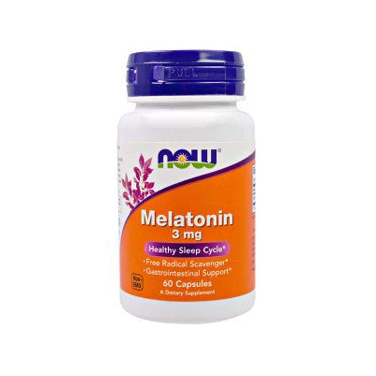 now Melatonin 3 mg 60c