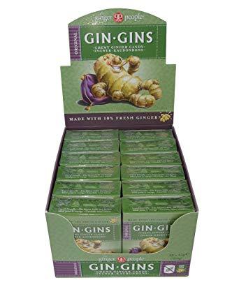 Gin Gins Chewy Candy Tin Original 12x45g