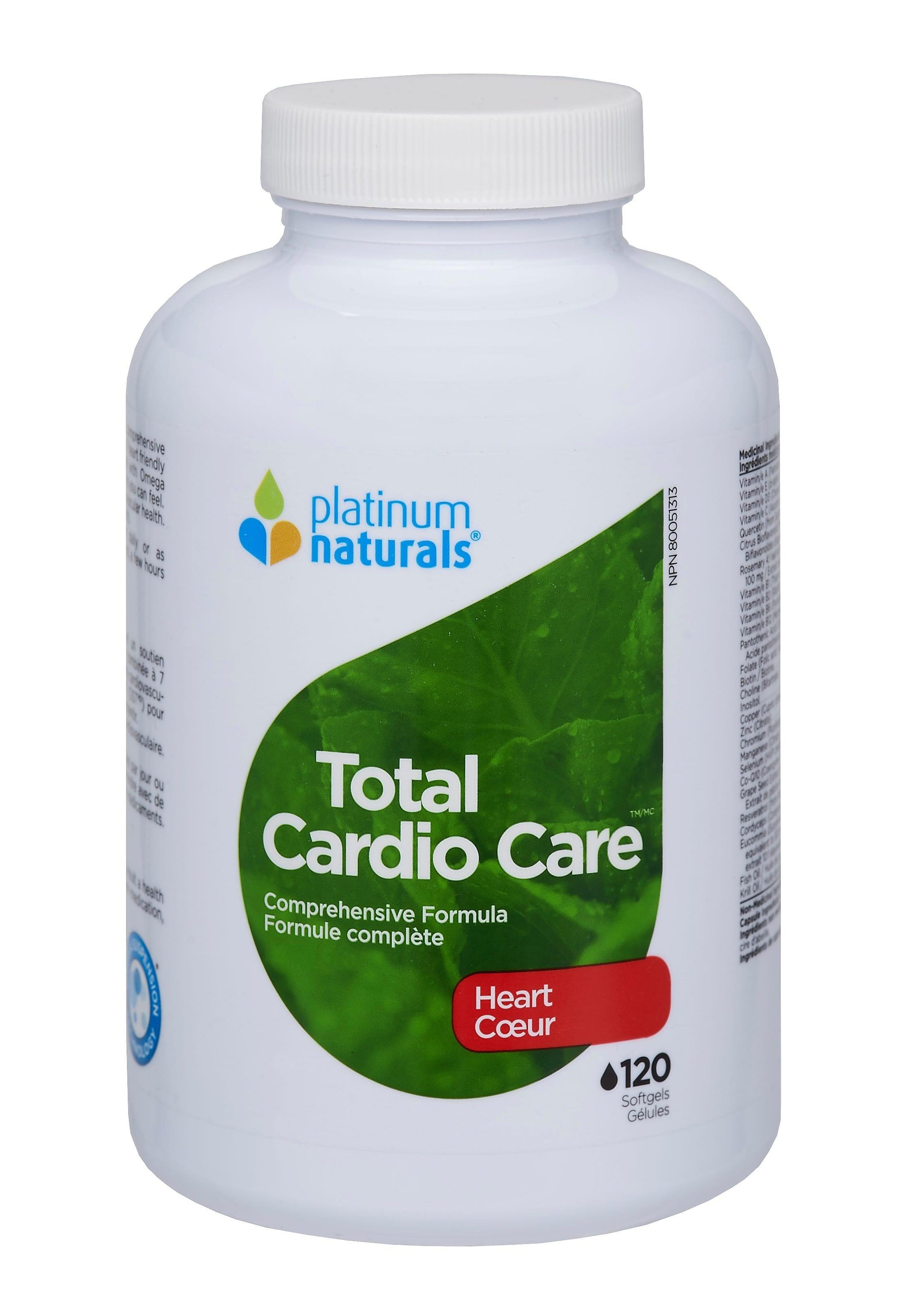 Platinum Naturals Total Cardio Care 120 caps