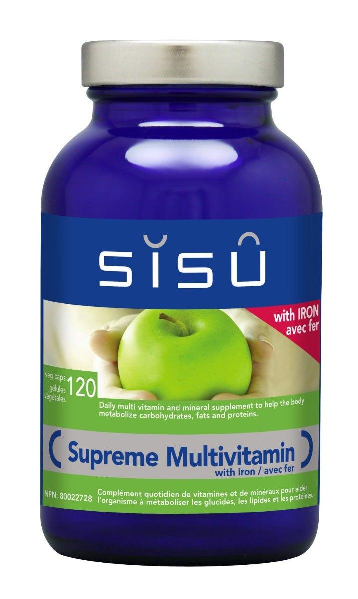 SISU Supreme Multivitamin with Iron 120 Veg Caps Online