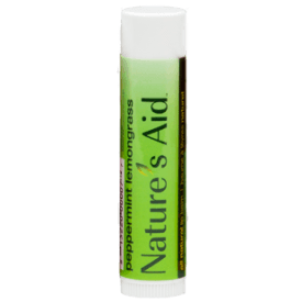 Nature's Aid Peppermint Lemongrass Moisturizing Lip Balm
