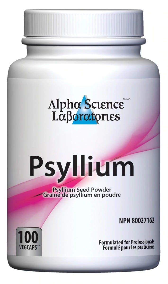 Alpha Science Psyllium Seed 100c
