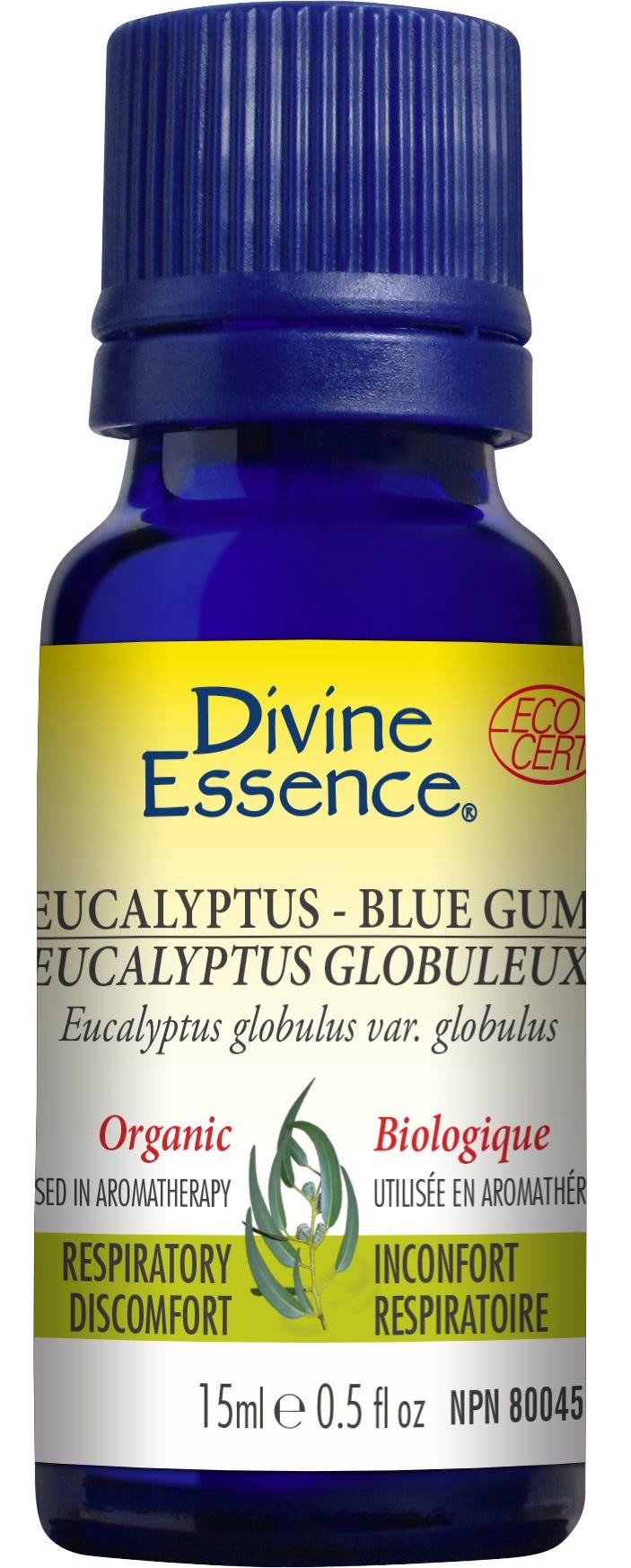 Divine Essence Organic Eucalyptus - Blue Gum - 15ml