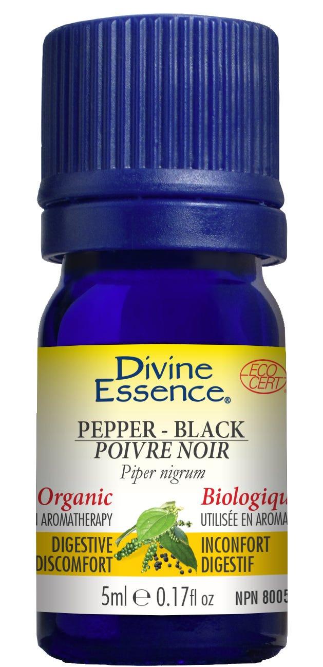 Divine Essence Pepper-Black (Organic) 5ml