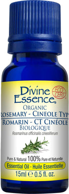 Divine Essence Organic Rosemary Cineole Essential Oil, 15ml Online