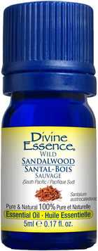 Divine Essence Wild Sandalwood (South Pacific) Essential Oil - 5ml