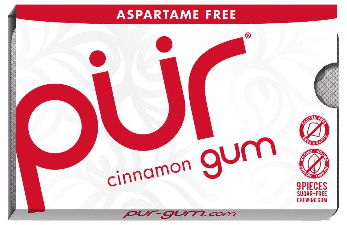 PUR Cinnamon Gum Blister 9pc