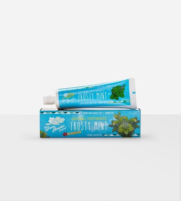 The Green Beaver Company Frosty Mint Natural Toothpaste - 75 ml
