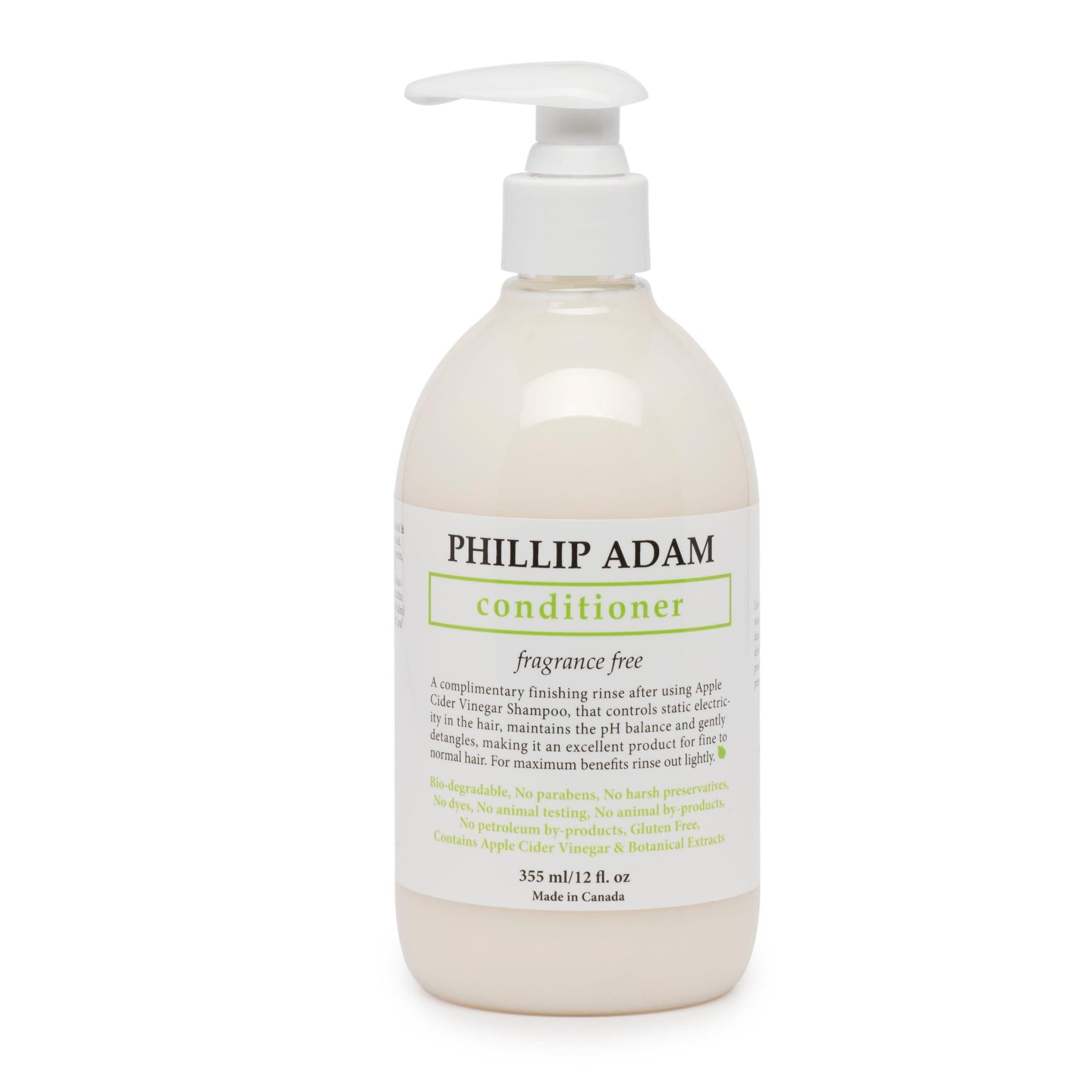 Phillip Adam Unscented Apple Cider Vinegar Conditioner - 355ml
