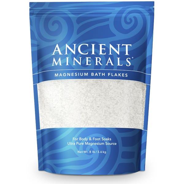 Ancient Minerals Magnesium Bath Flakes, 8lb Online 