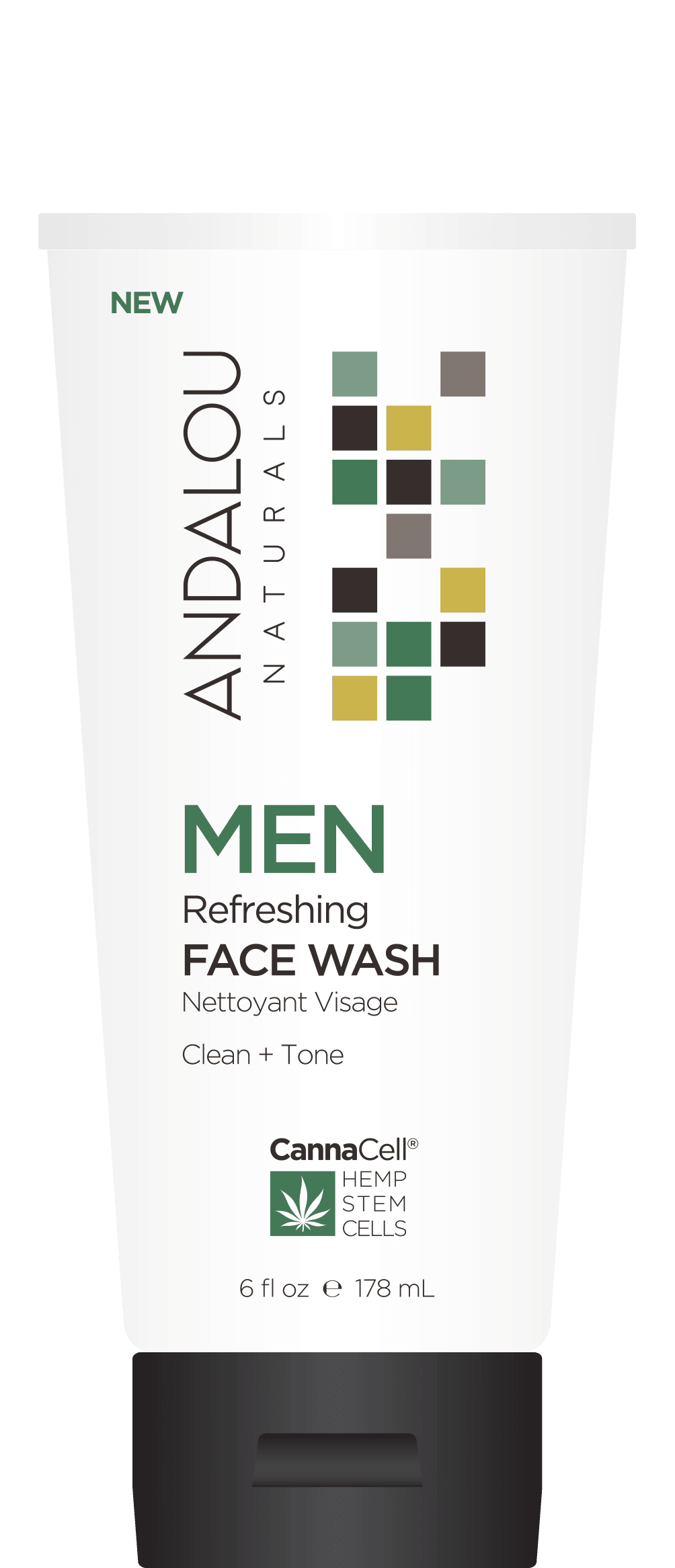 Andalou Naturals Men Refreshing Face Wash 178ml