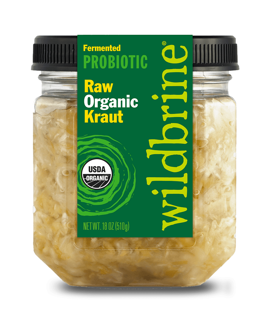 Wildbrine Fermented Organic Green Kraut 500ml