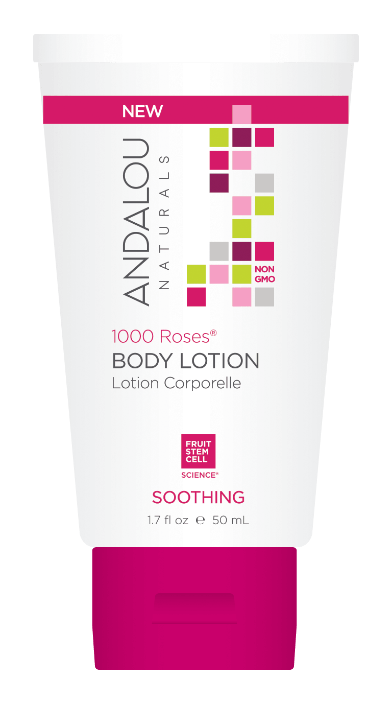 Andalou Naturals 1000 Roses Soothing Body Lotion 50ml