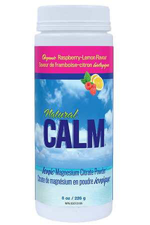 Natural Calm Magnesium Raspberry Lemon 237g