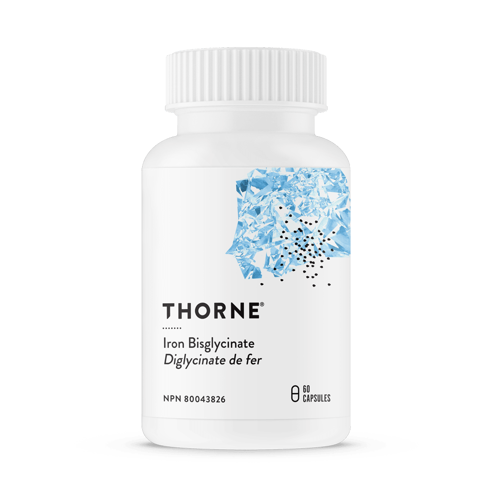 Thorne Iron Bisglycinate, 60 Capsules Online 