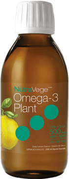 NutraVege Plant-Based Omega 3 (Lemon) - 200 ml
