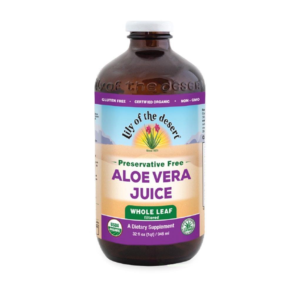 Lily of the Desert Aloe Vera Juice Inner Fillet Preservative Free 946ml