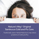 Nature's Way Original Sambucus Cold and Flu Care Syrup - 120ml