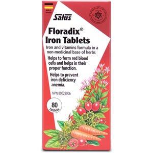 Salus Floradix Iron - 80 Tablets