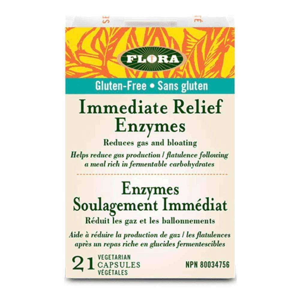 Flora's Immediate Relief Enzyme Travel 21c
