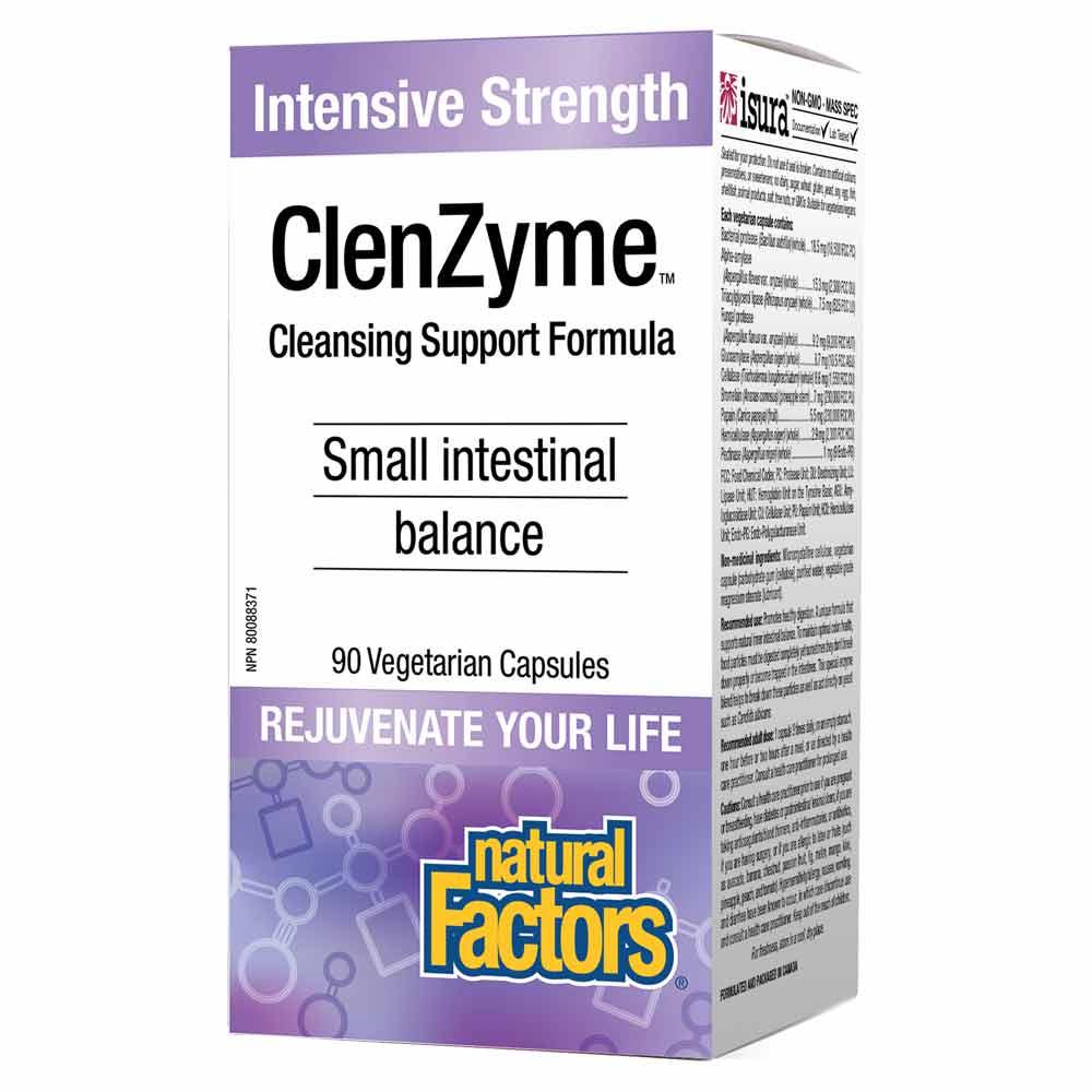 Natural Factors ClenZyme Cleansing Support Formula 90c
