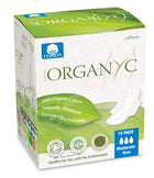 Organyc Feminine Pads with Wings (Moderate Flow) - 10 Pieces