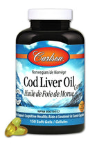 Carlson Low A Cod Liver Oil Lemon 150 sg