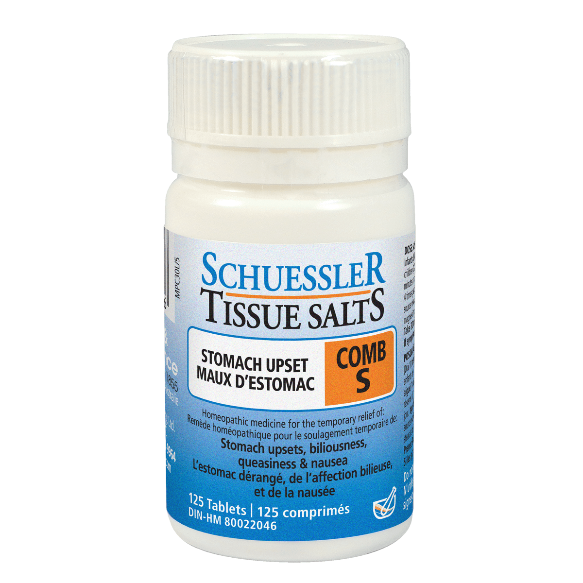 Schuessler Tissue Salts COMB S 6X 125t
