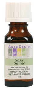 Aura Cacia Sage Essential Oil 15 ml