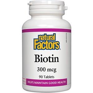 Natural Factors Biotin 300mcg 90t