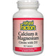 Natural Factors Calcium Magnesium Citrate D3+ 90t
