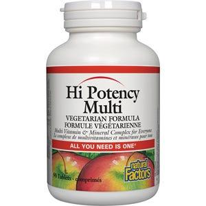 Natural Factors Hi Potency Multivitamin 90t