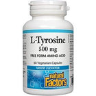 Natural Factors L-Tyrosine 500mg - 60c