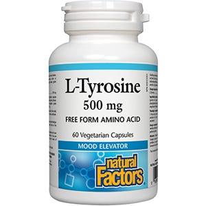 Natural Factors L-Tyrosine 500mg - 60c
