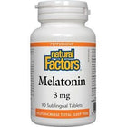 Natural Factors Melatonin 5 mg Peppermint 180st
