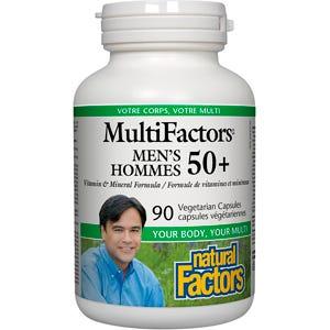 Natural Factors MultiFactors Men's 50 (90 caps)
