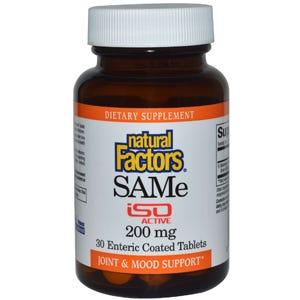 Natural Factors SAMe IsoActive 200 mg 30 ect