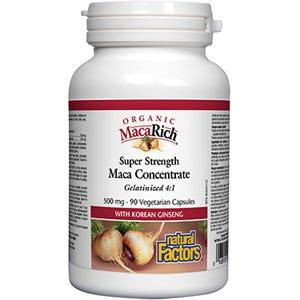 Natural Factors Organic MacaRich 500 mg 90 Veg Caps Online