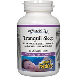 Natural Factors Tranquil Sleep Tropical Fruit 60c